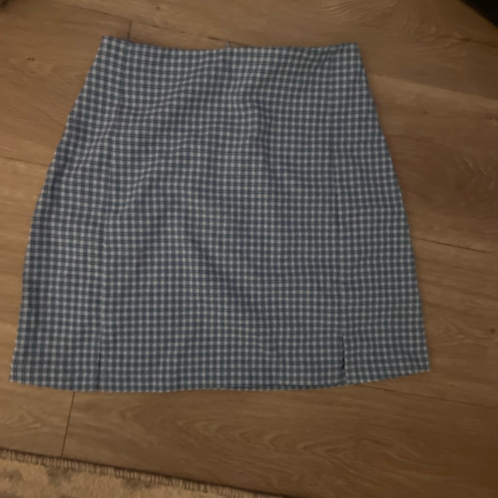 Brandy Melville Plaid mini skirt